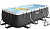 Каркасный бассейн Intex Ultra Frame Pool 549 х 274 х 132 см + песочный насос-фильтр, лестница, тент, подстилка, арт. 26356